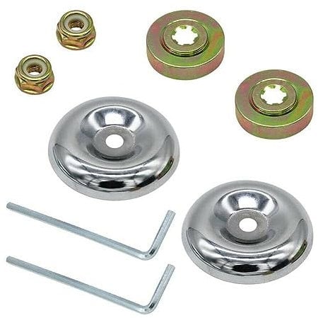 8 Pcs Brush Cutter Fixing Kit for Stihl Lawn Mower Attachment Metal Blade Strimmer,Grass Trimmer Head Adapter Attachment Nut Fixing Kit for Stihl Blade,Lawn Mower Trimmer Head Blade Garden Tools