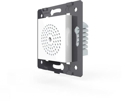 LIVOLO Einbau Akustik Sensor Geräuschesensor für DE Standard Unterputzdose Akustikschalter Unterputzmontage Präsenzmelder Erkennung Sicherheit Automatisch Licht einschalten XJY-QB-53