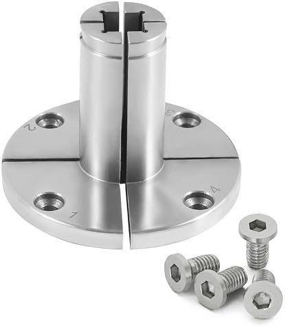 NCK-3.75Z-EDJ ganasce a coda di rondine estese per tornio BMWOOD serie NCK mandrino per tornio, compatibili con i mandrini: SuperNOVA2, G3 Nova, Robert Sorby Patriot, Record Power SC3, Record Power