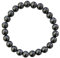 Joyas Minerales Hämatit-Armband – 100% echte Natursteine | Bequem & elegant | Elastische koreanische Schnur | Inkl. Geschenkbox (Hämatit, 8mm)