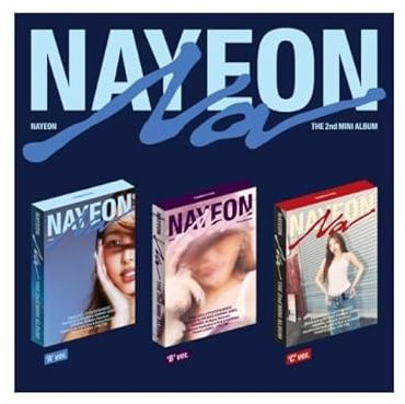 NAYEON TWICE - NA 2nd Mini Album+Pre-Order Gift+Folded Poster (A ver, 1 Folded Poster)