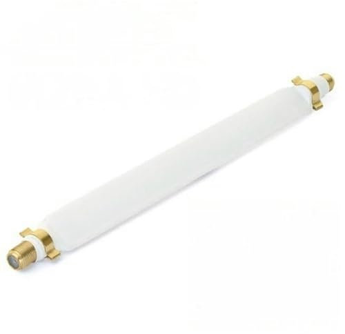 Deluxe Premium Slim Fensterdurchführung Türdurchführung für Sat Kabel Weiß Gold 20cm