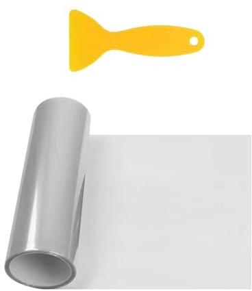 GizuInseti Tönungsfolie Auto Scheinwerfer Rückleuchten Folie 30 * 120Cm, Lampenfolie Folie Für Scheinwerfer Ückleuchten, Schutzfolie Sticker Auto Passgenau Selbstklebende (Durchsichtig)