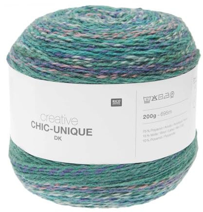 Rico Design Creative Chic Unique DK Strickwolle, 200 g
