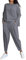 Generisch Damen Must Haves Trainingsanzug 2024 Mode Pullover Oversize Jogginganzug Casual Hosenanzug Bequem Hausanzug 2 Teiler Sportanzug Freizeitanzug Blusen Jogginghose Kleidungsset(A04 Gray,S)