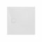 Aquariss SMC - Piatto doccia quadrato effetto ardesia, 900 x 900 mm, colore: Bianco