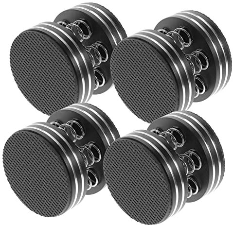 UKCOCO Floor Protector Mat 4pcs Speaker Isolation Feet Speaker Spring Vibration Dampers Subwoofer Stand Soundproofing Pads for Turntable and Speaker Protection Floor Protectors