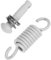 BESPORTBLE Complete Hanging Kit for Porch Swings Swing Chair Spring Hardware Steel Bearings Heavy Duty Hammock Hook