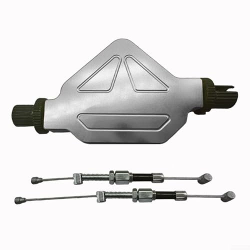 Sistema di frizione facile da azionare per moto, leva acrobatica CNC con cavo più lungo disponibile (argento)