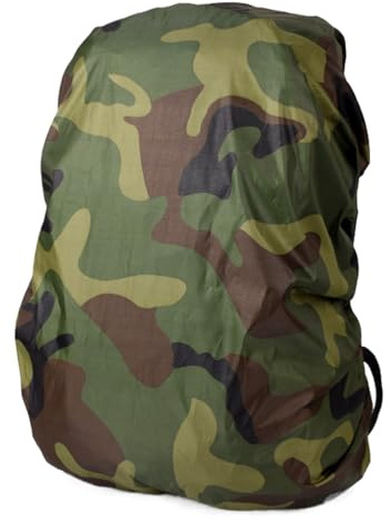 Wasserdichter Rucksack-Deckel – Shield aus strapazierfähigem Nylon, Regenschutz | -Regenhülle mit verstellbarem Riemen, wasserdichte Schicht, M, riferimento alla descrizione