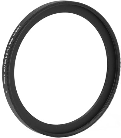 Sxhlseller Objektivfilter-Adapterring, Rostbeständiger Aluminium-Filteradapterring für GR2 GR3X für RX100, Anfänger