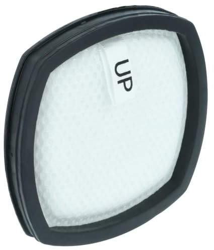vhbw Staubsaugerfilter kompatibel mit Leifheit Power Vac 11925 | 11926 Staubsauger - HEPA Filter Schwarz Weiß