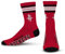 Für Bare Feet NBA gestreift 4 Deuce Crew Herren Socken