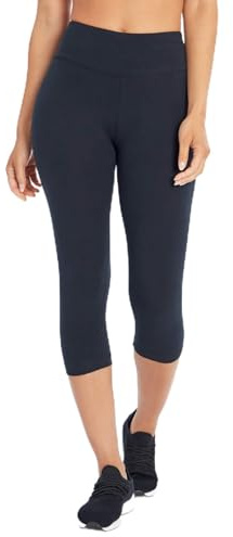 Bally Total Fitness Leggings Capri de Talle Alto para Mujer