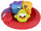 Playgro Badespielzeug Schwimmende Freunde, Fully sealed, Wasserdicht-schmutzfrei, 4-teilig, Baby Spielzeug beim Baden, Ab 6 Monate, BPA-frei, Bunt, 40213