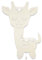 hellomini Nachtlicht, Wandleuchte, Holz, Tauf-Geschenk mit Wunsch-Name für Mädchen oder Jungen, Giraffe, Schlummerlicht, Babyzimmer, Kinderzimmer, Schlummerlicht, Baby-lampe [Energieklasse A++]