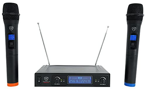 RWM132V VHF Wireless Dual Handheld Microphone System/High Sensitivity