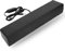 Enceinte PC, Barre de Son PC,Alimentation USB,Jack 3,5 mm,Barre de Son avec Subwoofer Intégré Son Surround Ordinateur Portable, Tablette, Smartphone,MP3, MP4 et TV - Noir