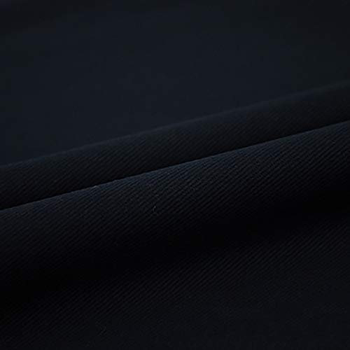 150 Cm Breiter Denim-Stoff Aus 100% Baumwolle Leichte Und Strapazierfähige Jeansjacke Jeansrock Jeans Casual Wear Bag Patchwork-Stoffkissen Home Decoration, Geeignet Zum Nähen DIY, Ver(Color:schwarz)