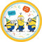 Procos-0 Producto con licencia Folat 93457P Platos FSC Minions 23cm-8 piezas, multicolor, talla estándar