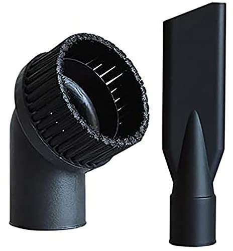 Cuasting Industriale Aspirapolvere Rotonda e Piatto Ugello Set Interno 44mm Durevole Industriale Aspirapolvere Accessori