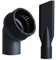 Cuasting Industriale Aspirapolvere Rotonda e Piatto Ugello Set Interno 44mm Durevole Industriale Aspirapolvere Accessori
