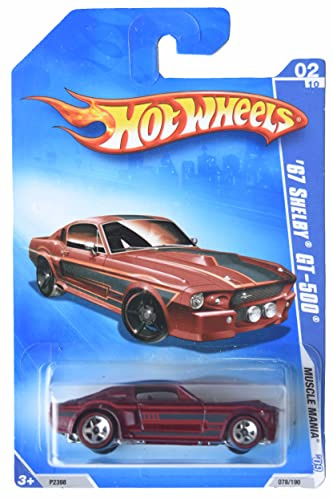 Hot Wheels '67 Shelby GT 500, Muscle Mania 2/10 (Redline)