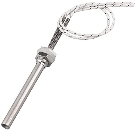 AIICIOO Heizelement 48V 500W mit Mutter Heizpatrone M14 Flansch Durchmesser 14mm