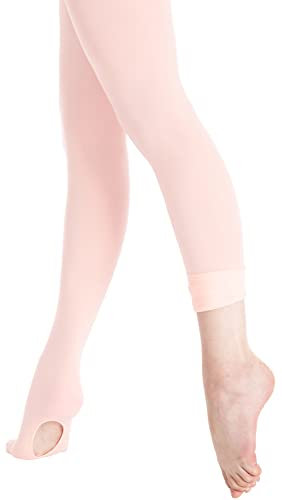 Mulnall Ballett Strumpfhose für Mädchen und Damen Kinder Tanzstrumpfhose mit Ballett Strumpfhose(DW-08B-1-4-6)