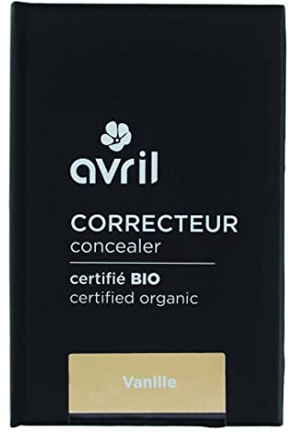 Avril - Correcteur Bio - Texture Crémeuse - Application Doigt ou Pinceau - 100% d'Origine Naturelle - Certifié Bio Ecocert - Fabriqué en Italie - 4g