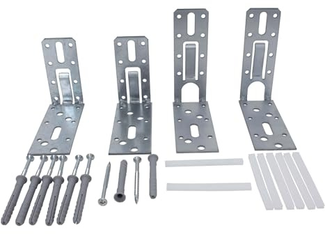 PROTEKTOR Türpfosten Steckwinkel für UA/CW 50 Silber | Türwinkel Trockenbauprofile, Zubehör Deckenprofile Trockenbau, Made in Germany