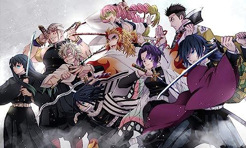 Puzzle - Demon Slayer - 2000 Piece Puzzle for Adults and Children - Demon Slayer Anime Figuren - 2000 Piece Puzzle for Adults and Children from 14 Years 100x70cm