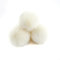 Wambere 10 Stück 6cm Pompons zum Basteln,Pompon Kunstfell Bommel Plüschbälle mit Elastischer Schlaufe,für DIY Kunsthandwerk Haarschmuck Hochzeiten Geburtstage Weihnachten Dekorationen,Cremefarben