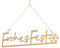 Logbuch-Verlag Frohes Fest Schriftzug Türschild zum Aufhängen Weihnachtsschmuck Türschmuck Weihnachten Gold 25,5 cm