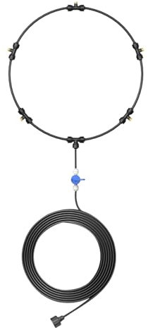 Brumisateurs d'eau pour ventilateur de refroidissement, kits de ventilateur de refroidissement par brumisation, Ensemble de système de refroidissement pour ventilateur de terrasse extérieure, Système