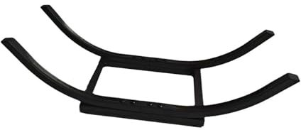 Fenteer Kaminholzregal, gebogenes Holzregal, Brennholzregal, Bauernhof-Eisen, praktische Kaminholzlagerung, Brennholzlagerungshalterung für den Außenbereich