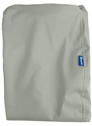 Bruni Classico Sitzsack-Bezug ohne Füllung - Wechselhülle (felsgrau, L)