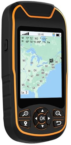 Navegador GPS Portátil A8 para Senderismo Al Aire Libre, Mapa del Mundo, Recopilación De Coordenadas, Exportación De Datos, Posición Satelital, para Terrenos Agrícolas