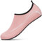 Badeschuh Damen Wasserschuhe Frauen Neoprenschuhe Strandschuhe Aquaschuhe Surfschuhe Schwimmschuhe Wassersportschuhe Barfuß Schuhe Leicht Hausschuhe. Rosa, 40 EU