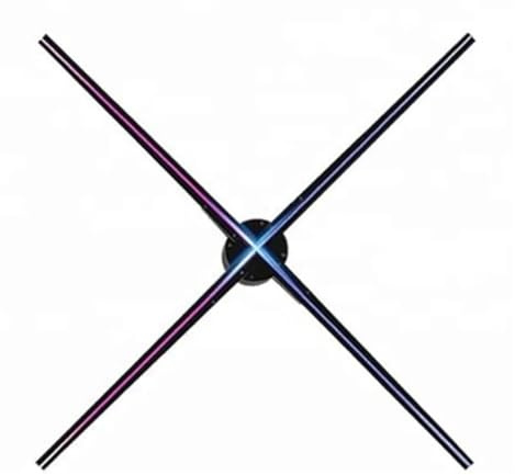 Ventilatore Olografico 3D Proiettore Olografico 100cm Attrezzatura Olografica Ventilatore LED Olografico