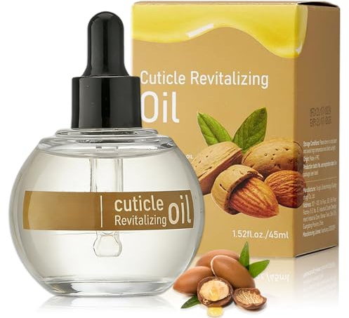 Nail Cuticle Oil - Almond Oil for Nails and Cuticles - 45ml Dropper Cuticle Remover Nail oil for Nourishing, Strengthening and Moisturising - Dry and Weak Damage Nails & cuticle Skin Care