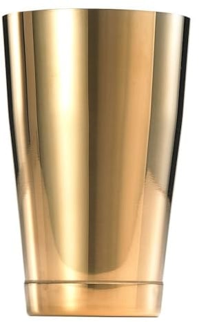 Barfly Weighted Cocktail Mixing Shaker Tin, Stainless Steel, Gold, 8.89 x 0.13 x 12.7 cm
