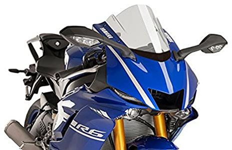 Puig 9723W Z-Racing Windscreen optimised aerodynamics, Transparent