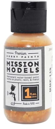 MISSION MODELS MMP-119 Sand Yellow Sandgelb RLM 79 Acrylic Paint 1 oz (30ml)