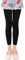 L&K-II 3/4 Enfants Filles Collants d'été sans Pieds Collants de Ballet Collants de Danse 40 den Opaque Microfibre coloré 27252 Noir 146/152