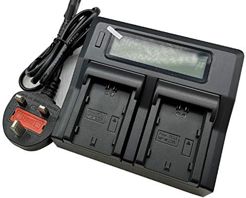 Quick LCD Battery Charger for Fuji Fujifilm NP-W235 NPW235 BC-W235 X-T5 X-T5 X-T4 XT4 XT5 GFX100S GFX 50S II; X-S20 X-H2 X-H2S Mirrorless Camera