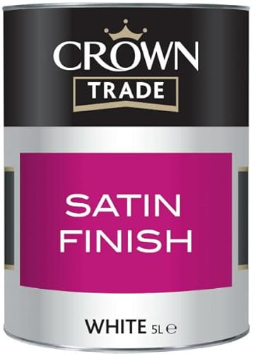 Crown Trade Satin Finish White 5L