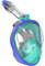G2RISE SN01 Full Face Snorkel Mask with Detachable Camera Mount, Anti-Fog and Foldable Design, Advanced Breathing System for a Safe Adults/Kids Snorkeling Experience