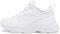 Puma Women Cassia Sneakers, Puma White-Puma White-Puma Team Gold, 42 EU