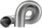 Tubo Flessibile in Alluminio DN 100 mm / 10 cm / 4 Pollici, Flessibile e di Ventilazione, 1,5 m
